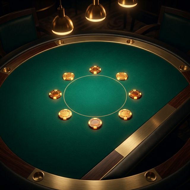 Table layout showing 9 positions